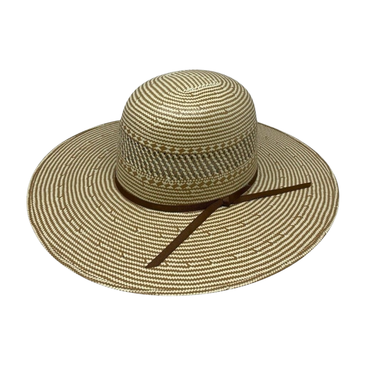 ATWOOD LAMPASAS OPEN CROWN SHANTUNG STRAW HAT