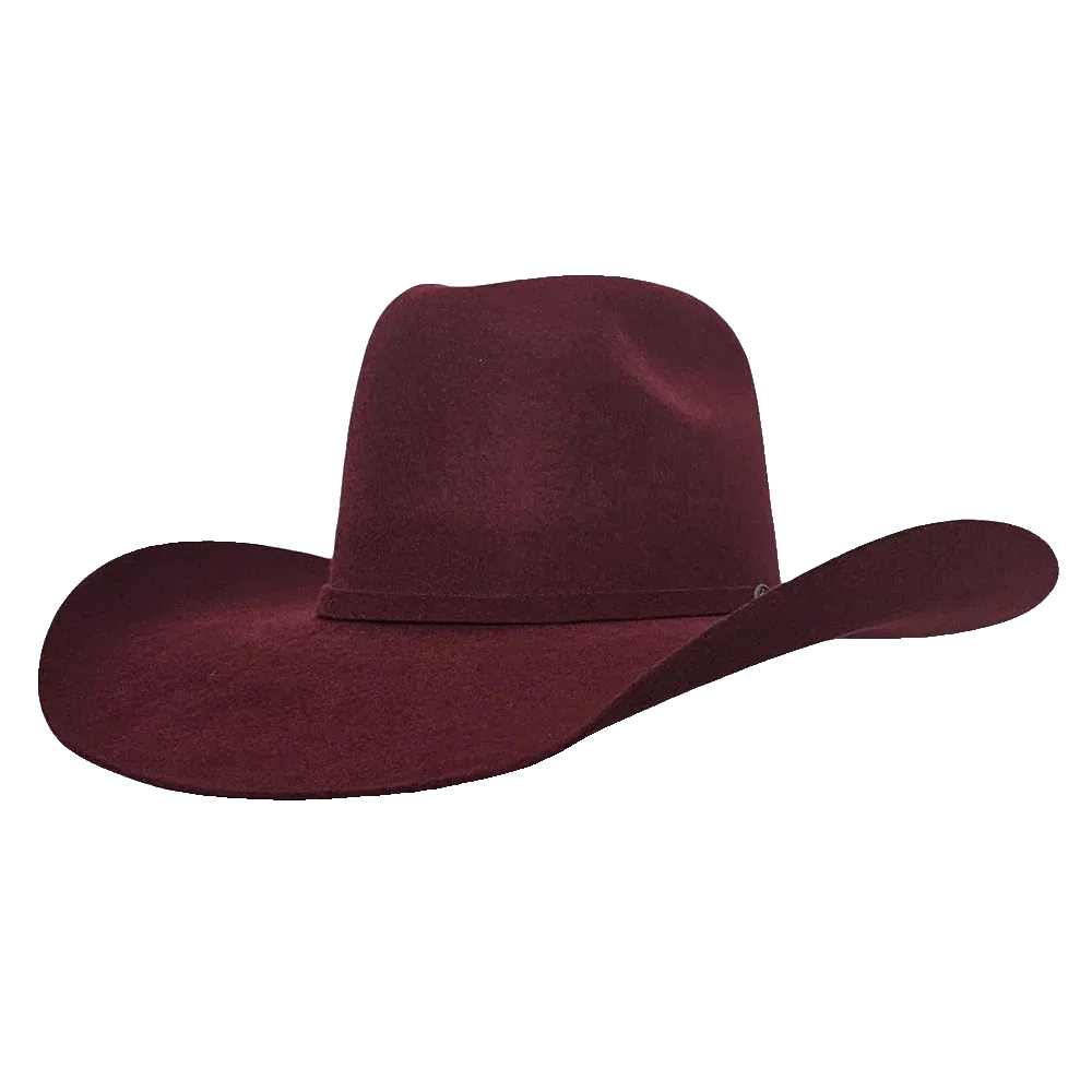 GONE COUNTRY AMERICAN WOOL CASHMERE BURGUNDY