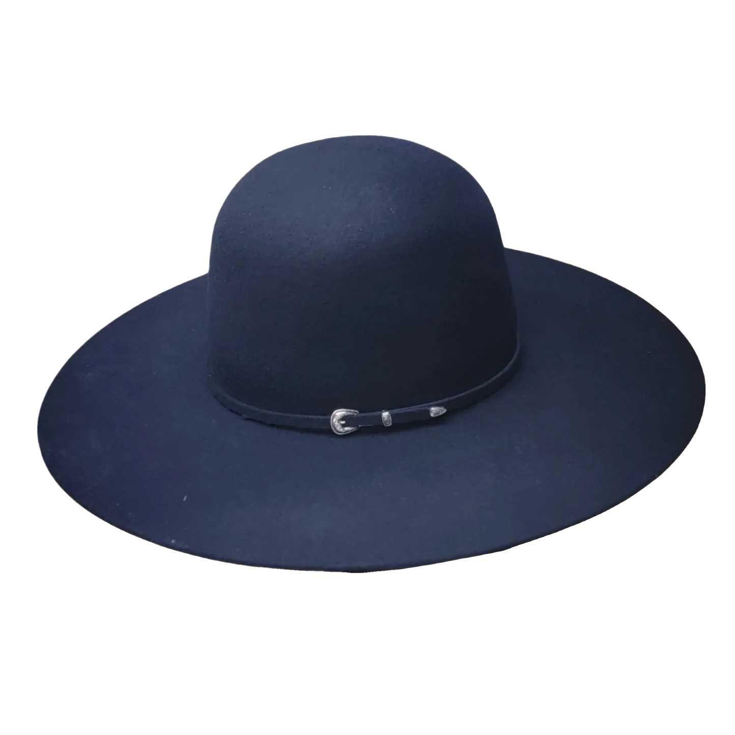 Rodeo King 3X  Open Crown  4 1/2" Brim Charcoal