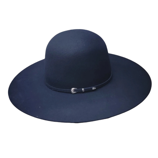 Rodeo King 3X  Open Crown  4 1/2" Brim Navy
