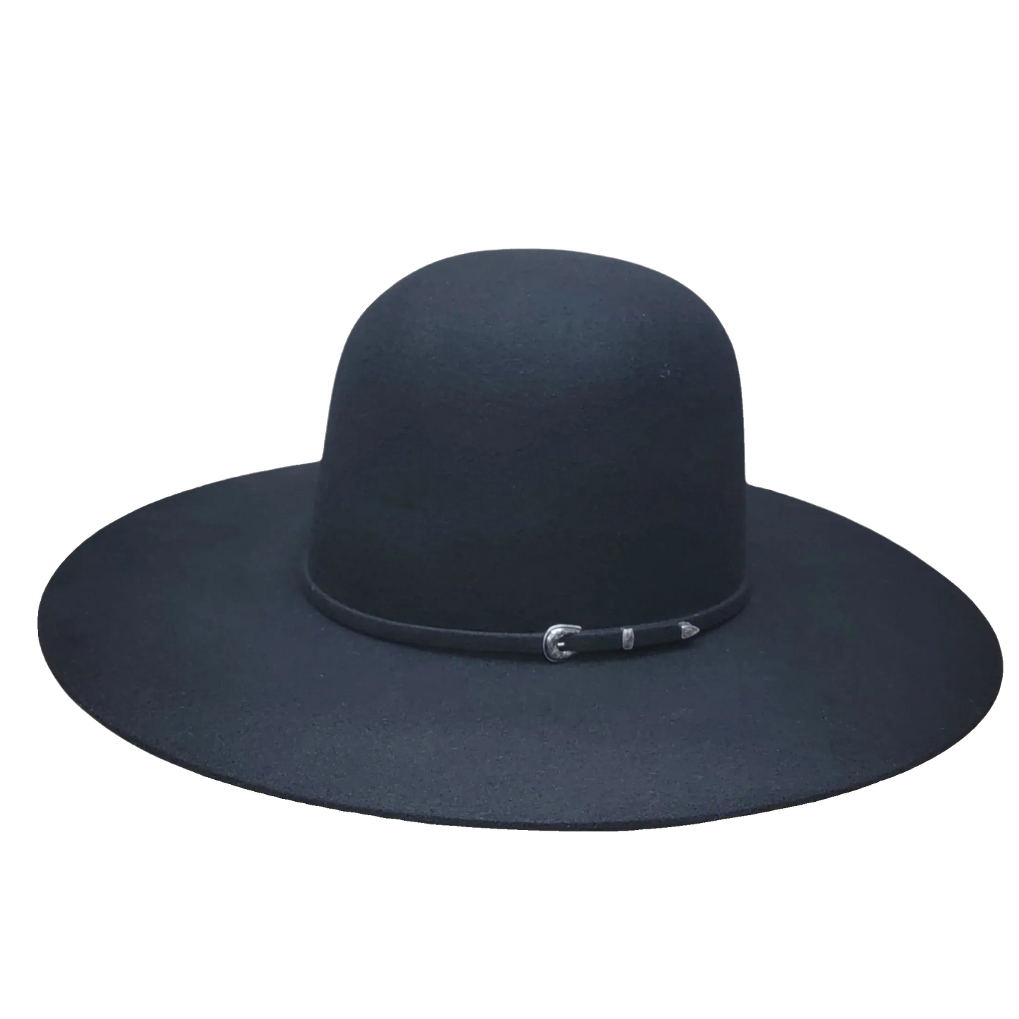 Rodeo King 3X  Open Crown  4 1/2" Brim Charcoal