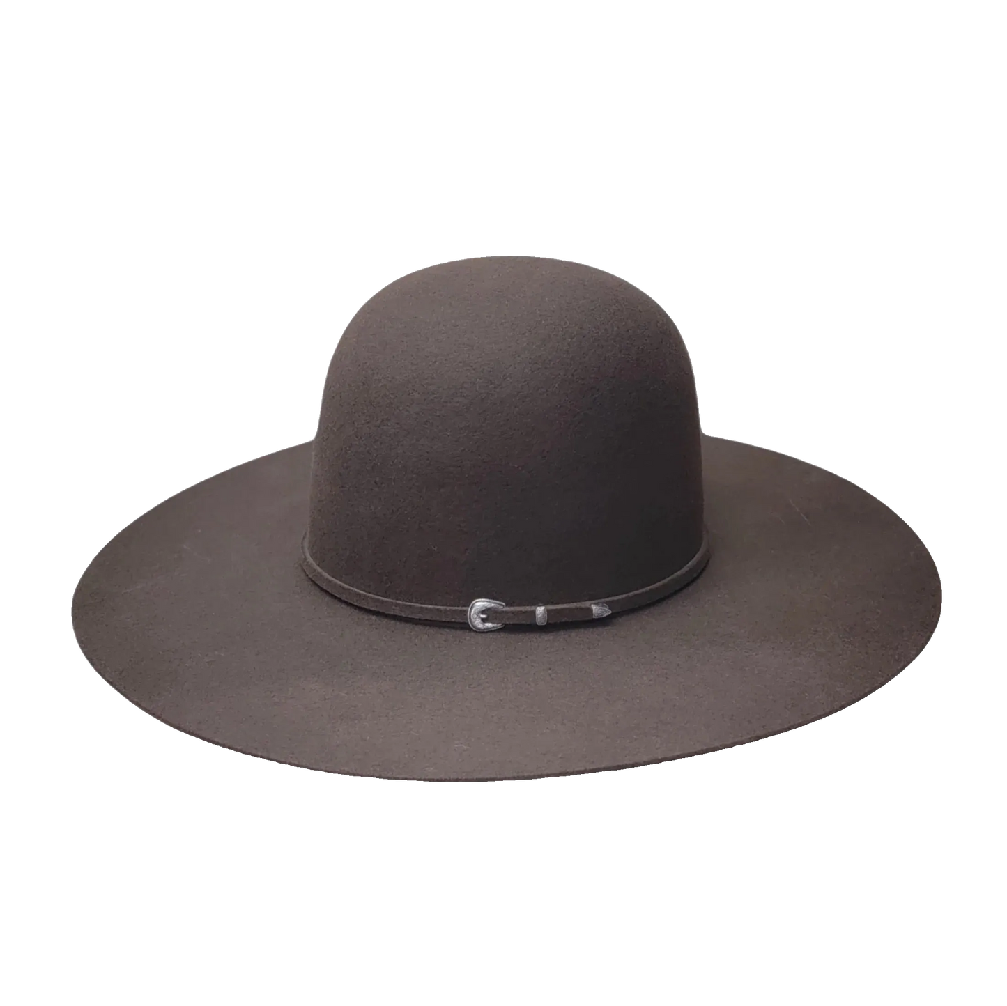 Rodeo King 3X  Open Crown  4 1/2" Brim Charcoal