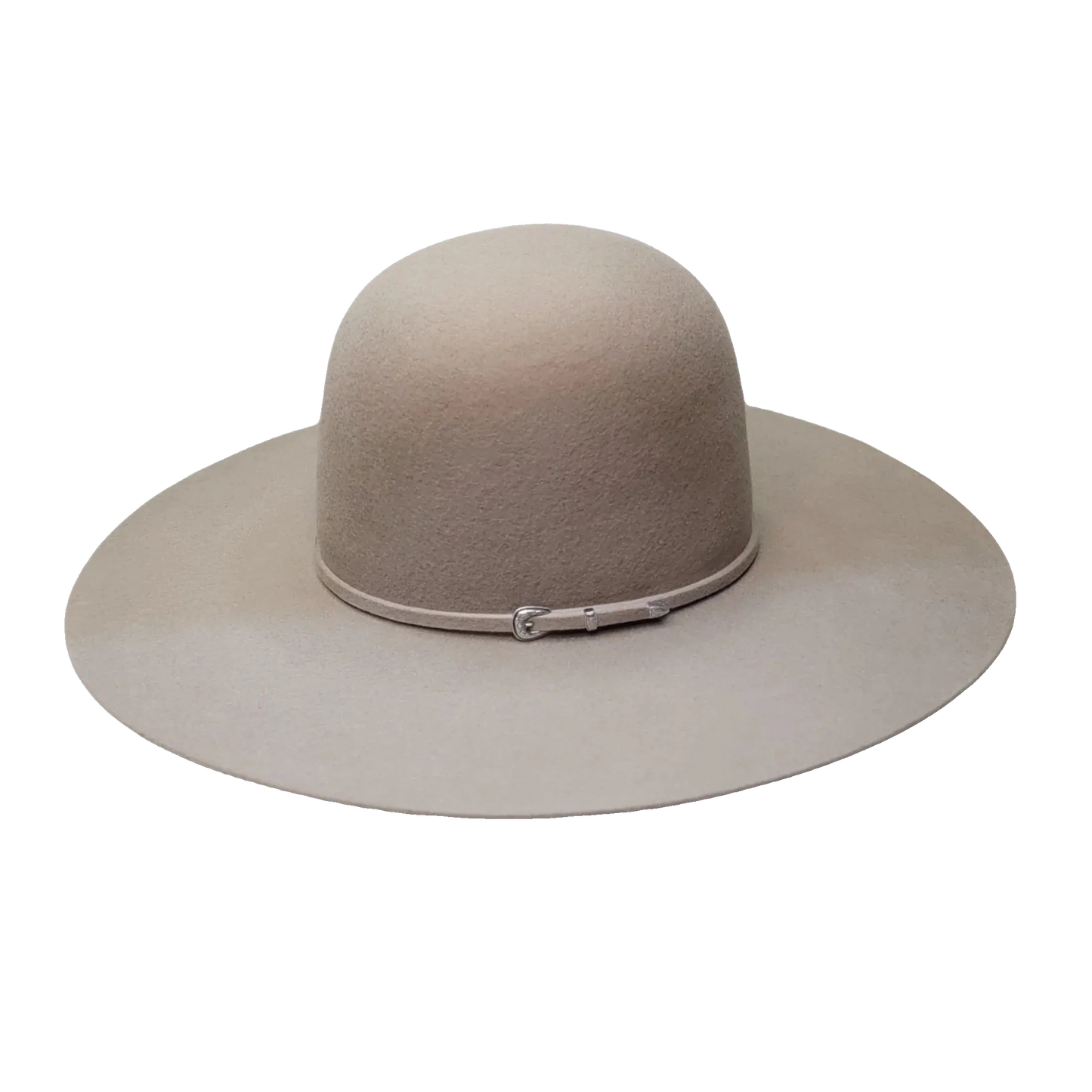 Rodeo King 3X  Open Crown  4 1/2" Brim Charcoal