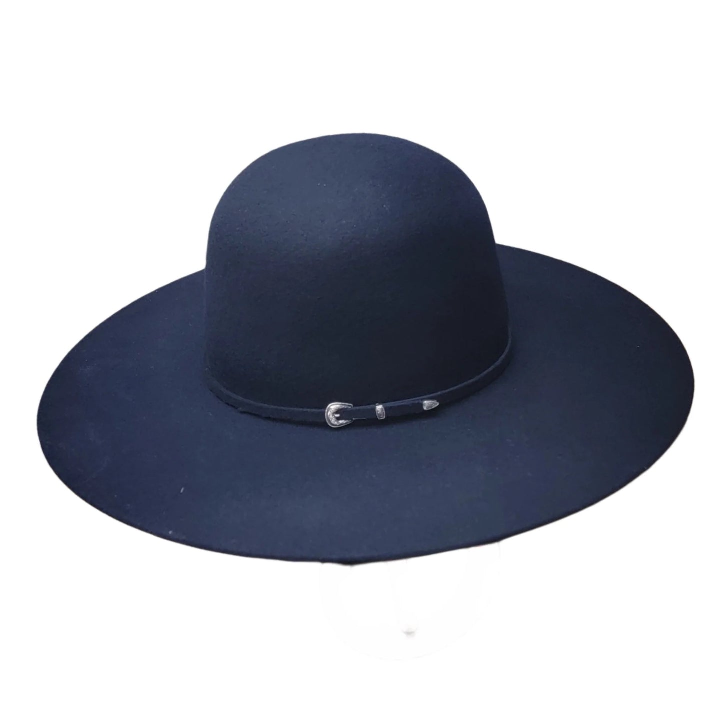 Rodeo King 3X  Open Crown  4 1/2" Brim Charcoal