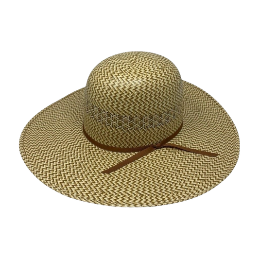 ATWOOD WHISKEY RIVER OPEN CROWN SHANTUNG STRAW