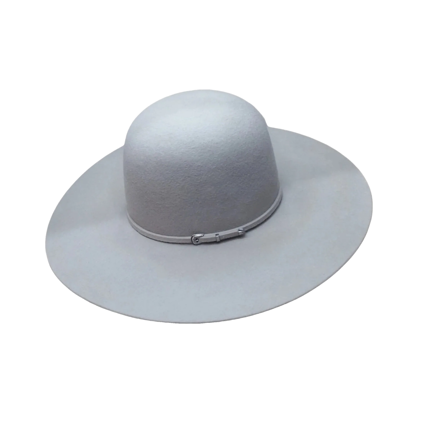 Rodeo King 3X  Open Crown  4 1/2" Brim Charcoal
